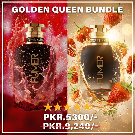 Golden Queens Bundle | Floral Jade + Secret Shell