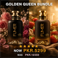 Golden Queens Bundle | Floral Jade + Secret Shell