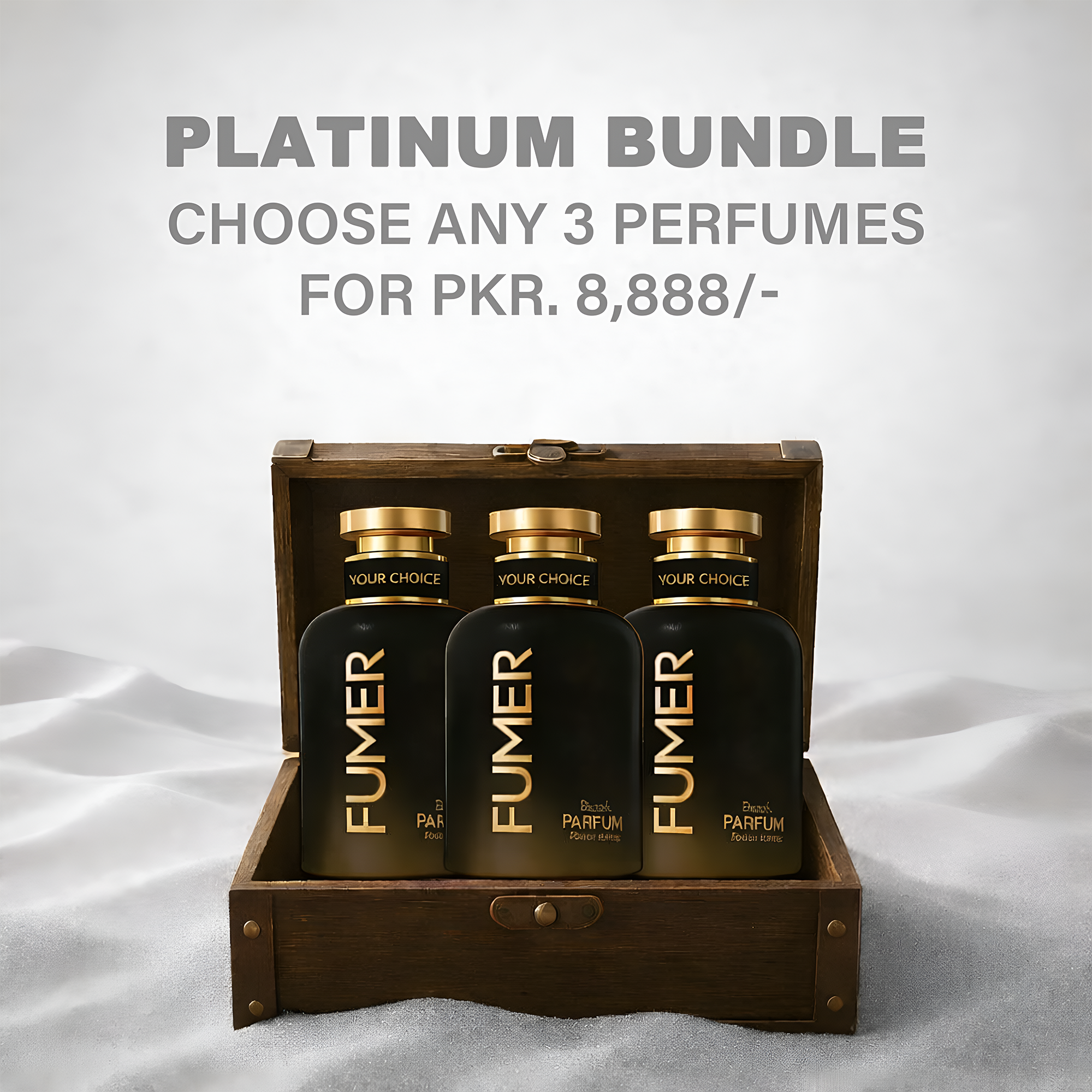 PACK OF 3 Perfumes (100ml Each)